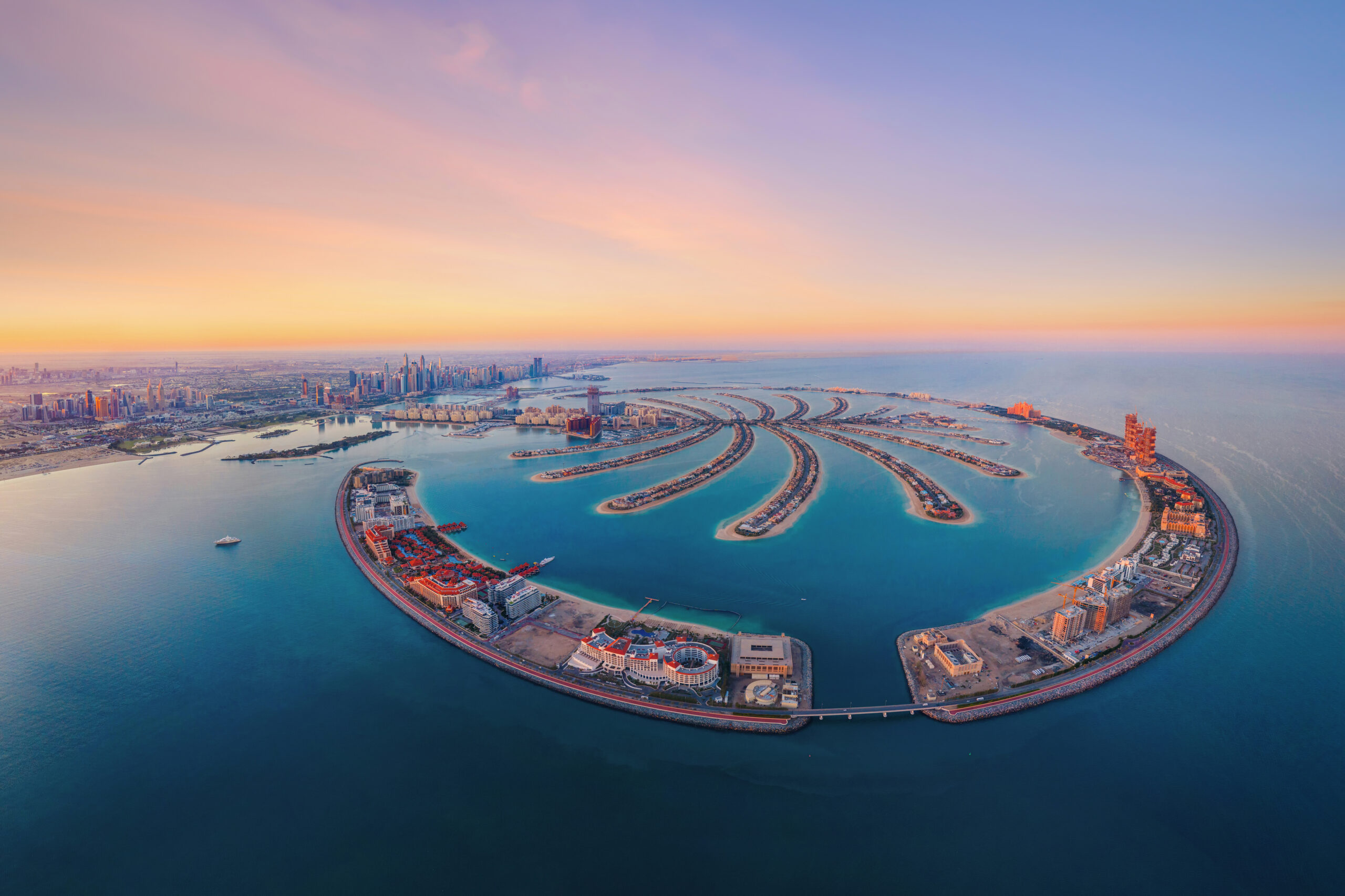 Dubai skyline and property market