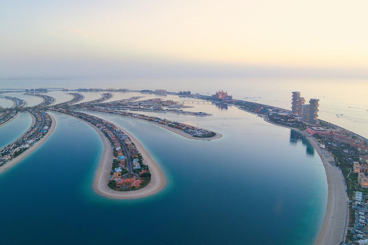 Palm Jumeirah Dubai representing luxury real estate and global wealth